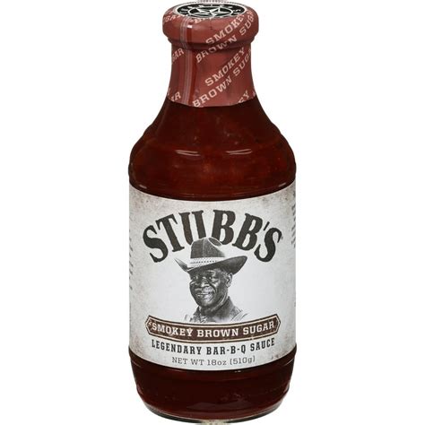 stubb's smokey brown sugar bbq sauce